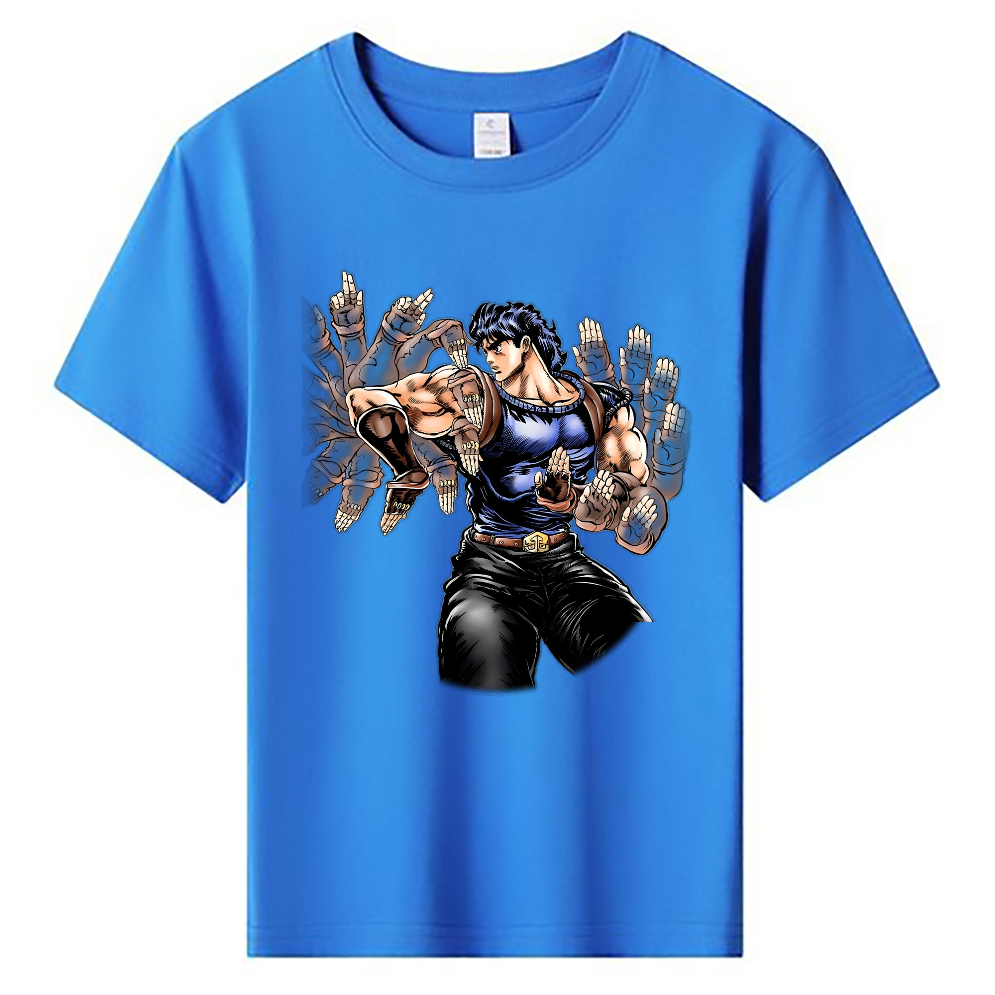 （画像用） ジョジョの奇妙な冒険 /ジョナサン?ジョースター JoJo's Bizarre Adventure Jonathan Joestar 綿100％キッズTシャツ（フロントプリント）